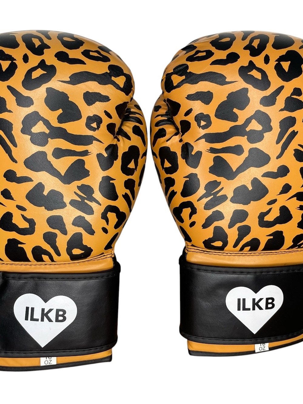 Leopard Print Boxing Gloves 16 oz.